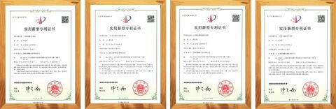 Patent Certification certificate from Jinan Hanteng Laser Technology Co., Ltd.