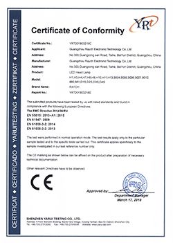 CE Certificate certificate from Guangzhou Raych Electronic Technology Co., Ltd.