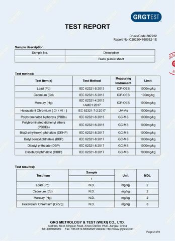 3 certificate from Jiangsu Demine New Material Co., Ltd.