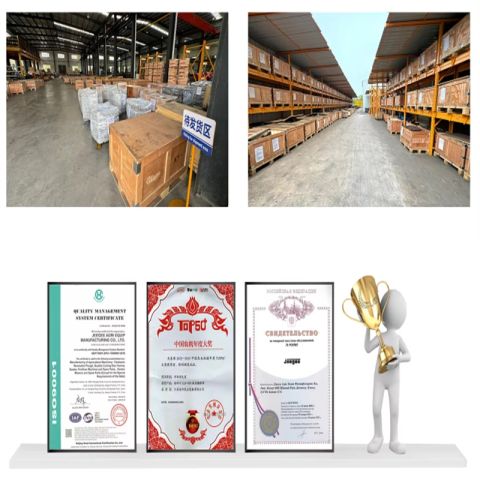 Logistics certificate from Jianhu Lucky Gold Trading Co., Ltd.