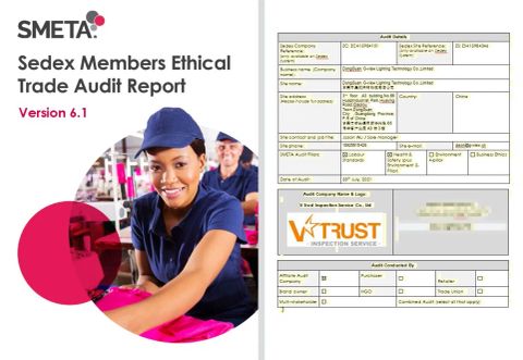 TRUST certificate of Dongguan G-View Lighting Technology Co., Limited – certificate photo, supplier certificates section