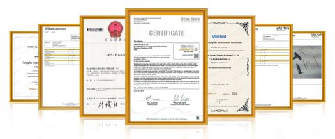 Certificate certificate from Guangzhou JingPin Garment Accessory Co., Ltd.