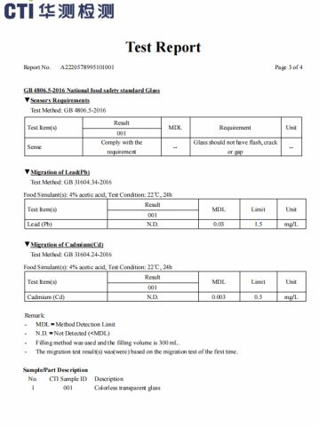 Test Report certificate of Hefei Vast Source Company Limited – certificate photo, supplier certificates section