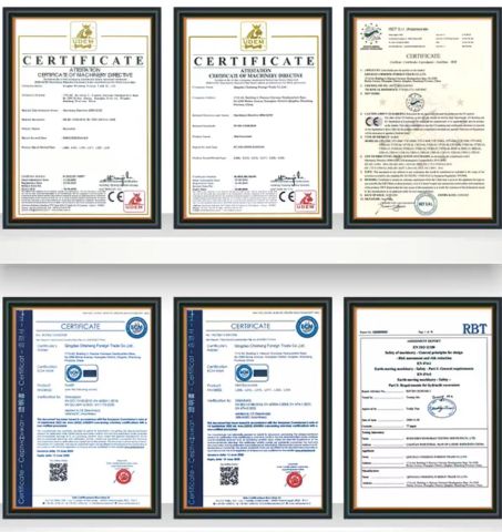 Certification Proof certificate from Yueqing Hande Electric Co., Ltd.