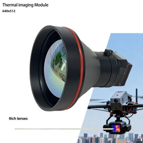 Micro Thermal Imager Camera Module for Fpv 640 100mm Uncooled Thermal ...