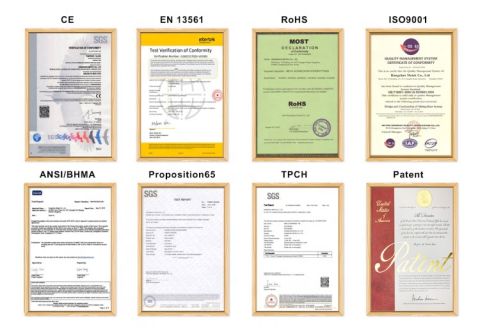 FOSHAN APPLE STAR FURNITURE certificate from Foshan Apple Star Furniture Co., Ltd.