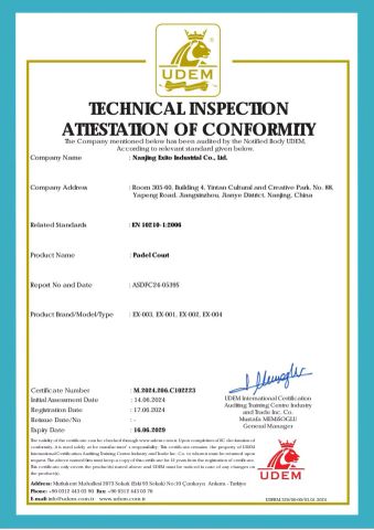 CERTIFICATE certificate from Nanjing Osi Technology Co., Ltd.