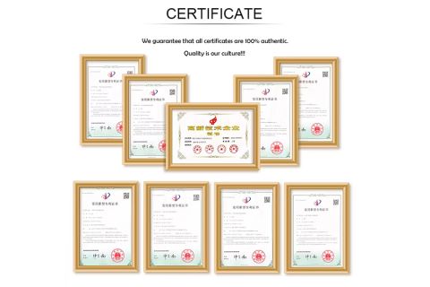 certificate certificate from Zhenjiang Zhendi Electric Technology Co., Ltd