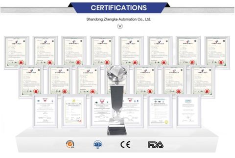 certificates certificate from Shandong Zhengke Automation Co., Ltd.