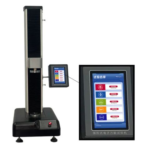 Tendon Pull Testing Machine Rubber Plastic Steel Rebar Metal Electronic Universal Tensile Strength ...
