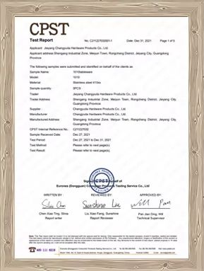 CPST certificate from Changsha Chengtong Technology Co., Ltd.