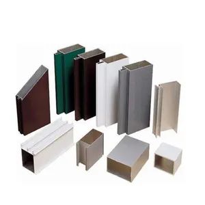 Aluminium Curtain Wall Profile Powder Coating Surface Treatment from ...