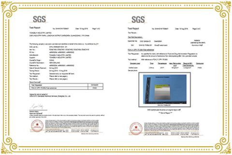 SGS-3 certificate from Shenzhen Tsingbuy Industry Company Limited