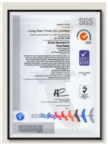 SGS certificate of Xiamen Long Xian Trade Co., Ltd. – certificate photo, supplier certificates section