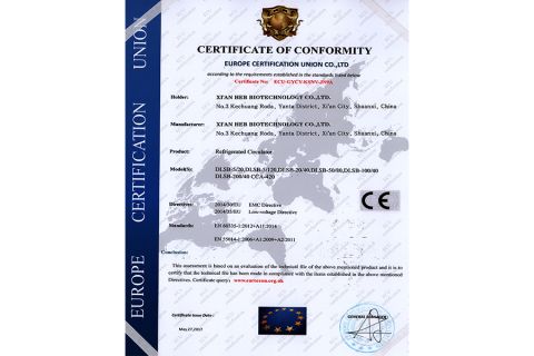 CE Certificate certificate from Xi'an Heb Biotechnology Co., Ltd.