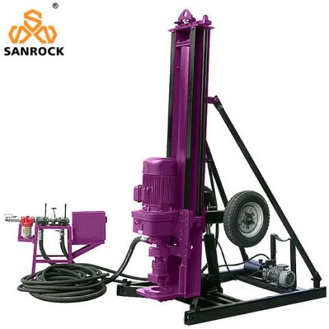 Hydraulic Pneumatic DTH Drilling Rigs Portable Mining Blast Hole ...