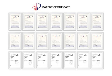 Patents certificate from Guangdong Yiroka Technology Co., Ltd