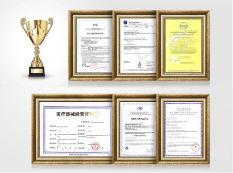 Certificates certificate of Jinan Sheromed Import & Export Co., Ltd. – certificate photo, supplier certificates section