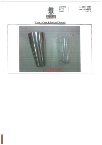 LFGB certificate of Yongkang Heecn Stainless Steel Co., Ltd. – certificate photo, supplier certificates section