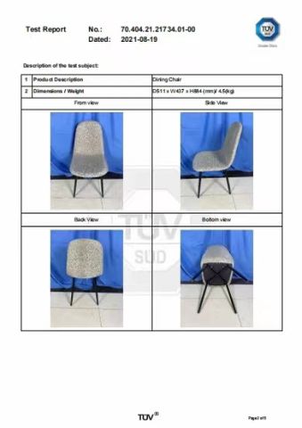 EN12520-test-report certificate of Elementz Furniture Langfang Co., Ltd. – certificate photo, supplier certificates section