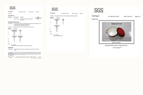 LFGB certificate from Hebei Langju Trading Co., Ltd.
