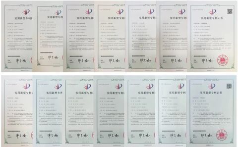 Patents certificate of Xiamen Kabasi Electric Co., Ltd. – certificate photo, supplier certificates section