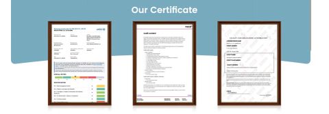 Certificates certificate from IONIA BAG CO., LIMITED