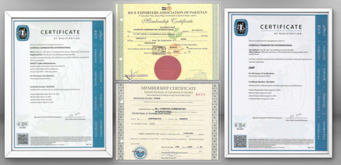 Registration  certificate from Compass Commodities International