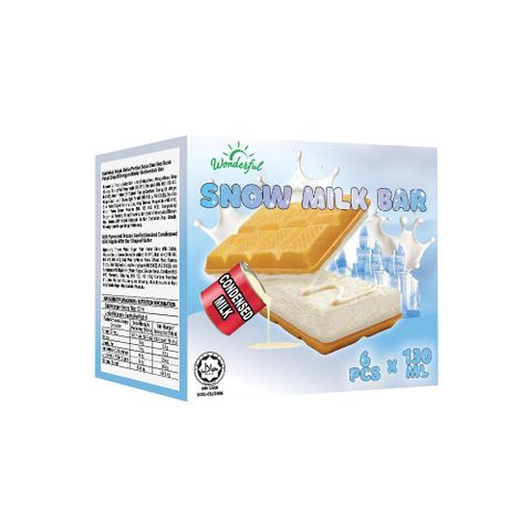 SNOWMILK BAR certificate of Wonderful Creamery (M) Sdn Bhd – certificate photo, supplier certificates section