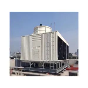 Industrial Cross Flow Cooling Tower FRP Square Cold Water Cooling Tower ...