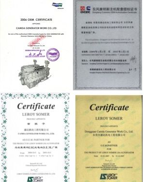 CERTIFICATE certificate from Hunan Along New Energy Technologies Co., Ltd.
