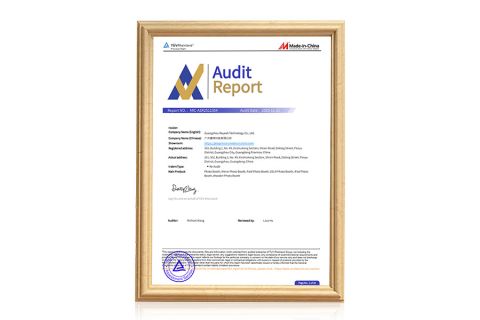 TÜV Rheinland Certification certificate from Guangzhou Reyeah Technology Co., Ltd.