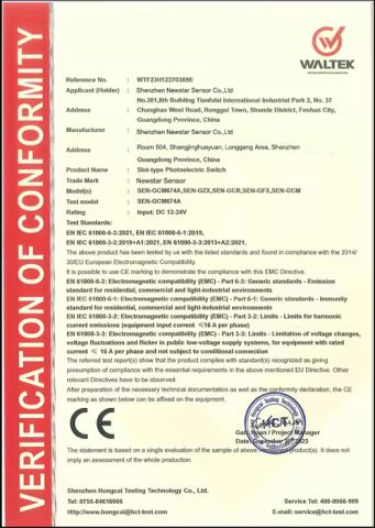 Certificates certificate from Shenzhen New Star Tech Co., Ltd.