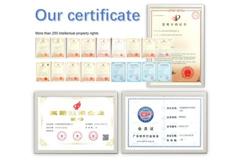 Our certificate certificate from Dongguan Allmerit Technology Co., Ltd.