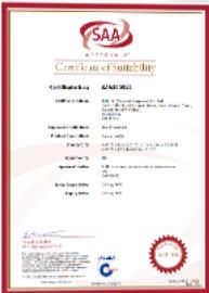 Our certificates certificate from Ningbo Yongjie International Trade Co., Ltd