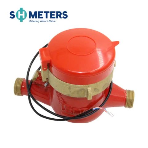 Economic Type DN15~DN50 Dry Dial Copper Shell Multi Jet Water Meter ...
