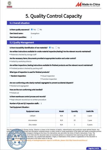 BV certificate from Shandong Mugong Farming Equipment Co., Ltd.