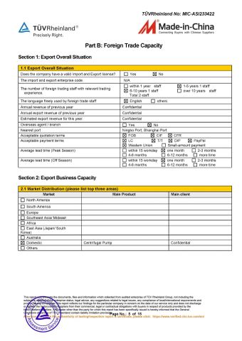 TUV Certificate_05 certificate from Wenzhou Gaobo Pump Co., Ltd.