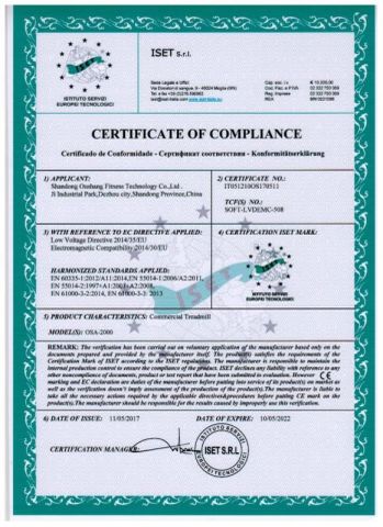CE certificate from Dezhou Chengzhi Import & Export Co., Ltd.
