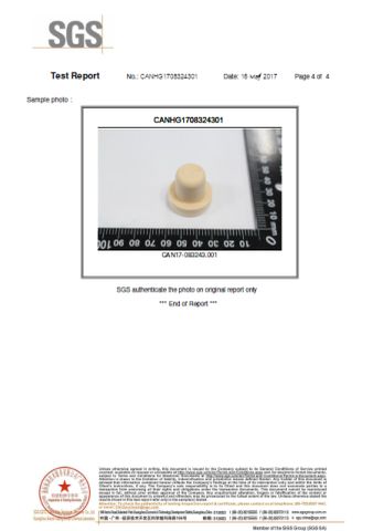 SGS test report by synthetick report certificate from Xinjiang Huanghe Packing Co., Ltd.