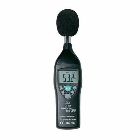 Mini Sound Level Meter Physical Construction Robust Design Precision ...