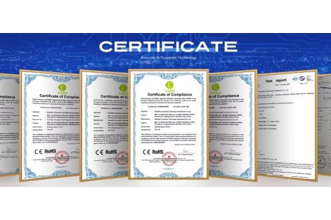 CERTIFICATE certificate of Shenzhen Fuyuanxin Technology Development Co., Ltd. – certificate photo, supplier certificates section