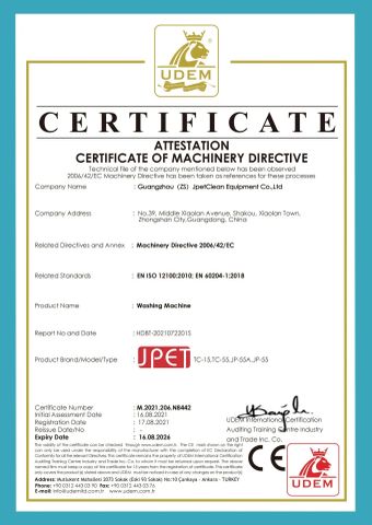 walk behind scrubber series certificate from Guangzhou JpetClean Equipment Co.,Ltd