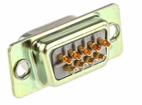 DB 9 Pin Female D Type Connector Pin Count 9 Pin No. of Pins 9 Pin ...