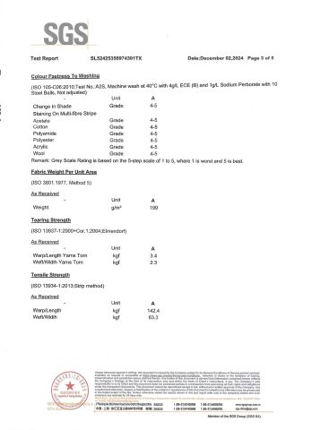 SGS-3 certificate of Shanghai Sky Industrial Products Co., Ltd – certificate photo, supplier certificates section