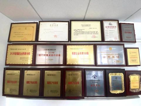 Company Honor certificate from China Xinxing Xiamen Imp. & Exp. Co., Ltd.