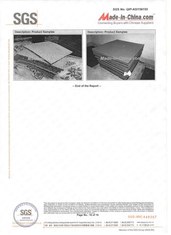 Products photos certificate of Qingdao Hvsun Industry Co., Ltd. – certificate photo, supplier certificates section