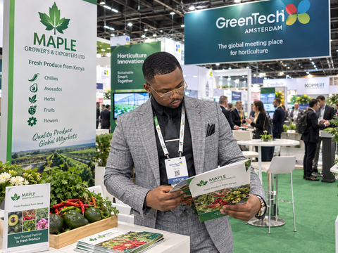 GREENTECH AMSTERDAM event from Maple Grower's & Exporters Ltd