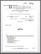 Certificates certificate from Zhejiang Anyi Construction Hardware Co., Ltd.