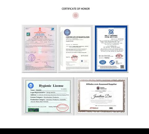 Certificate certificate from Xingtai Tianjiu Bicycle Parts Co., Ltd
